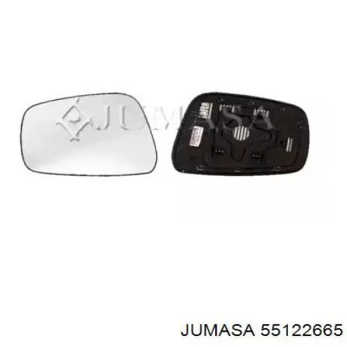 Comprar 96365EB11A Nissan/Infiniti Cristal de espejo retrovisor derecho