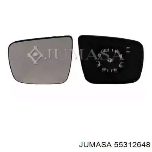 Comprar 96366JX30B Nissan/Infiniti Cristal de espejo retrovisor exterior izquierdo
