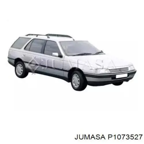 Junta, parabrisas para Peugeot 405 (15B)