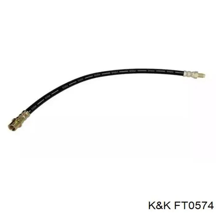 Latiguillos de freno delantero FT0574 K&K