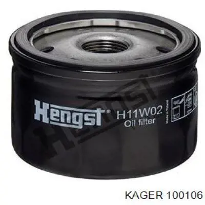 Filtro de aceite Renault Megane 1 LA0, LA1