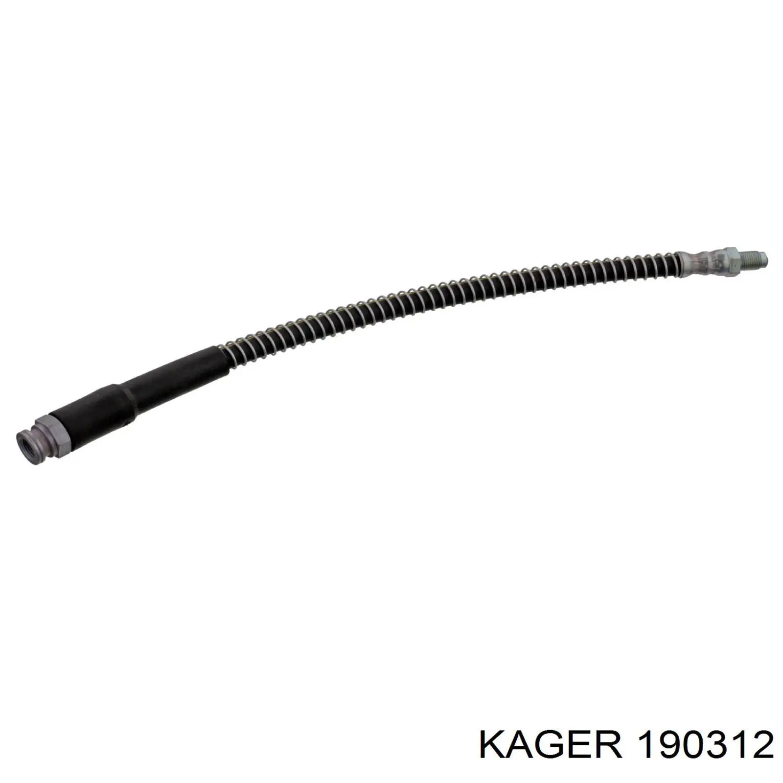 19-0312 Kager cable de freno de mano trasero derecho/izquierdo