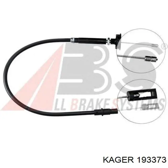 Cable del acelerador 999052 SPJ