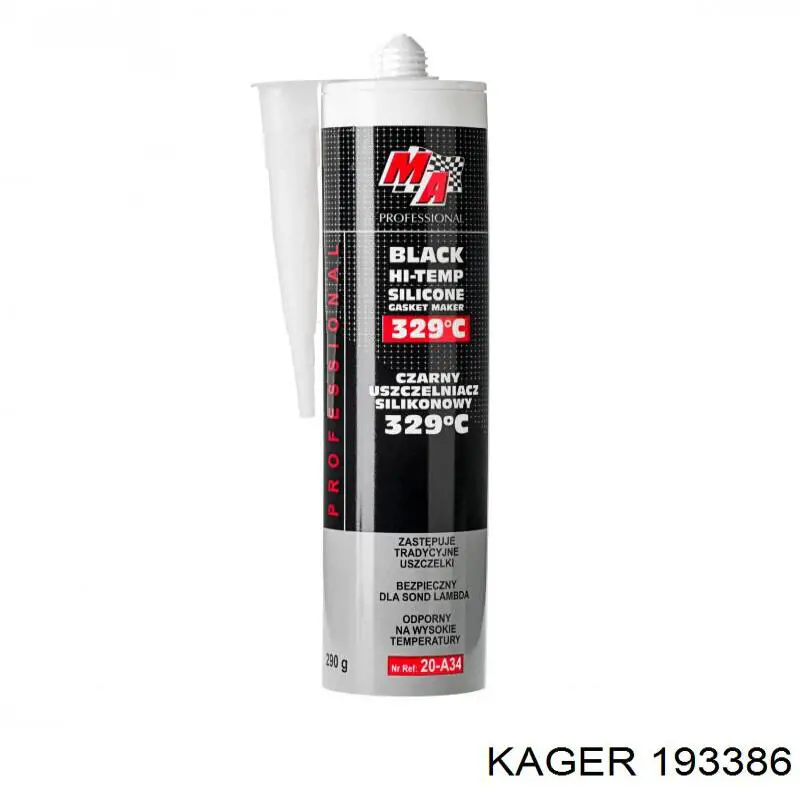 19-3386 Kager silga de acelerador