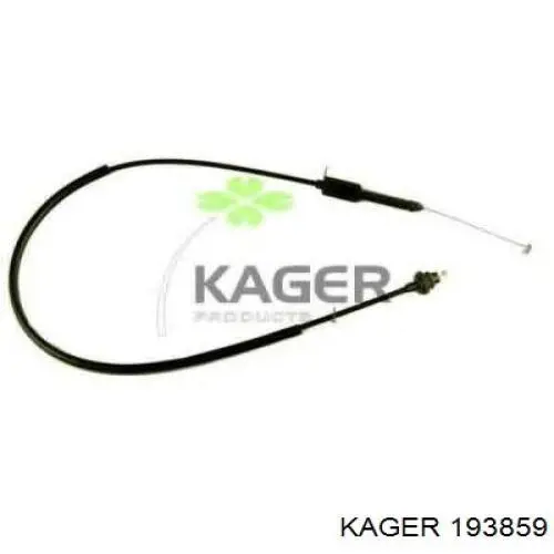 Cable del acelerador 614023 Beca Cables
