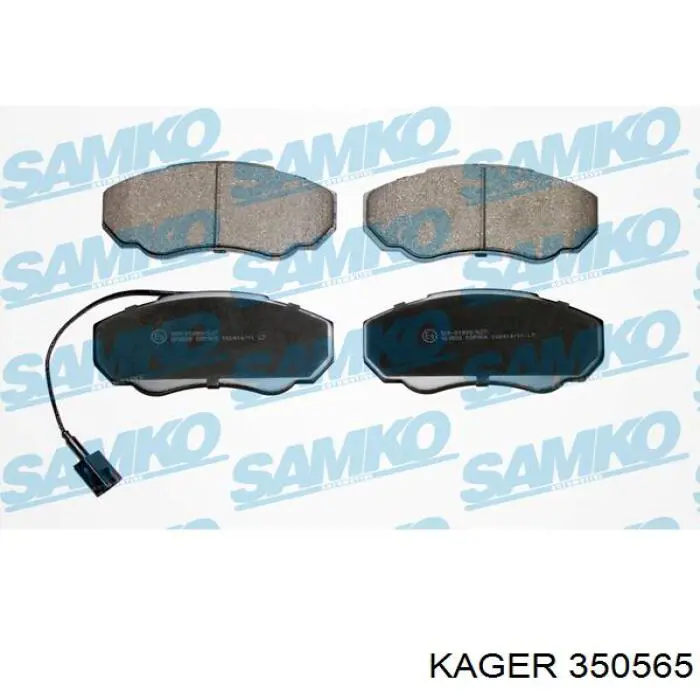 Pastillas de freno delanteras Fiat Ducato 2 230L