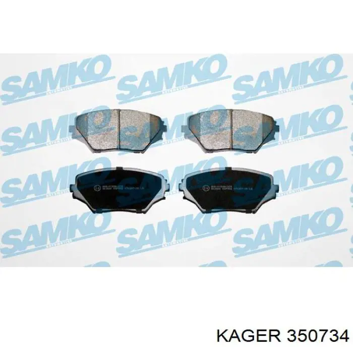 Pastillas de freno delanteras Toyota RAV4 2 XA2