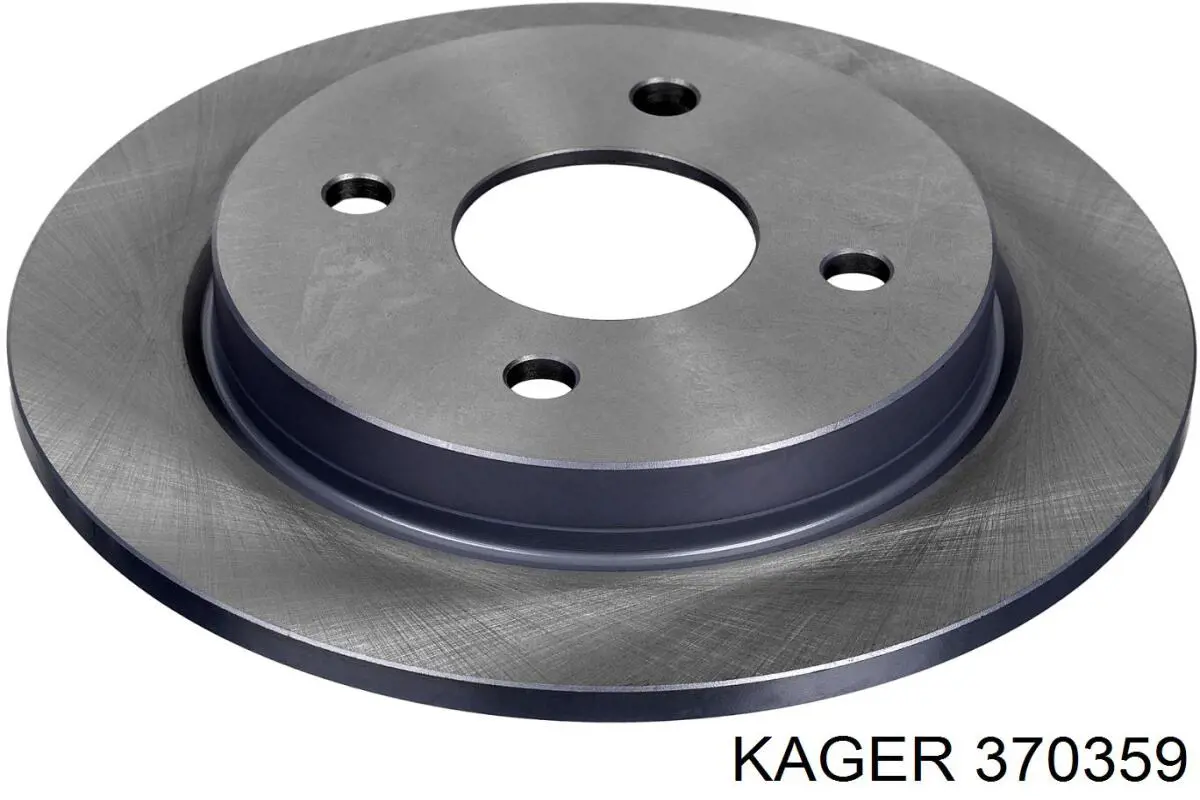 Disco de freno trasero Ford Sierra 1 GBC