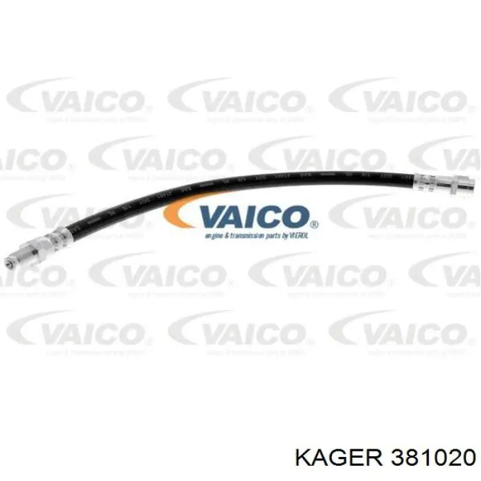 381020 Kager tubo flexible de frenos trasero