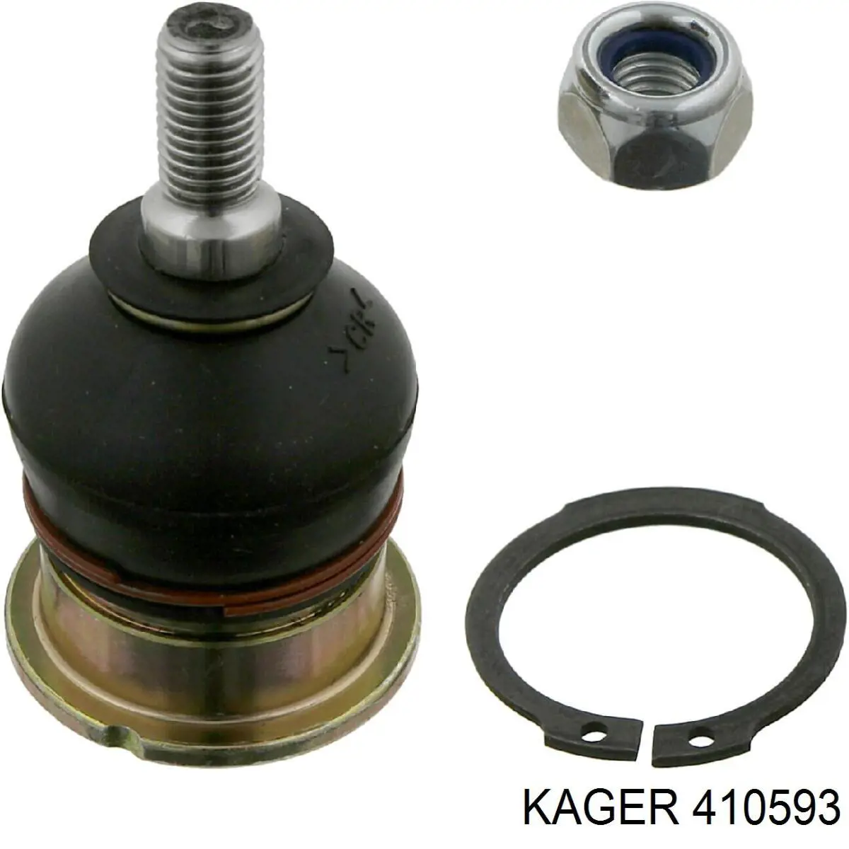 41-0593 Kager barra de acoplamiento