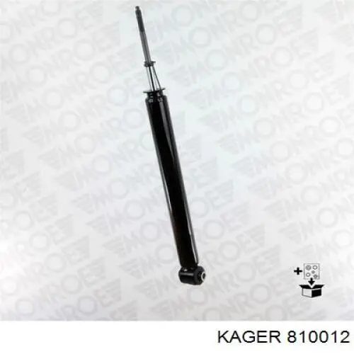 Amortiguador delantero Opel Astra F69