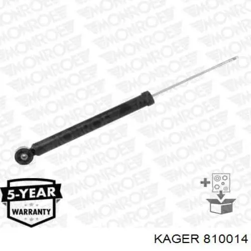 Amortiguador trasero Ford Escort 4 GAF, AWF, ABFT