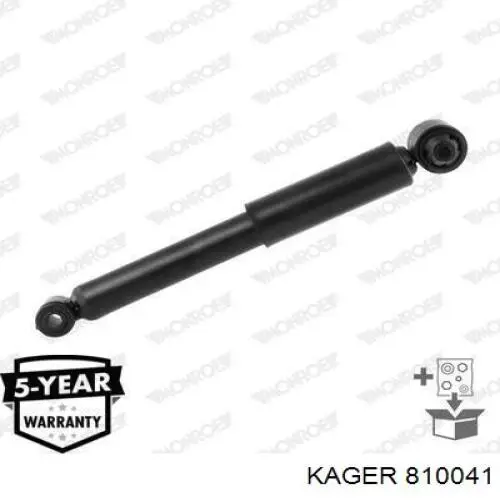 Amortiguador trasero Opel Astra 51, 52, F35, M35