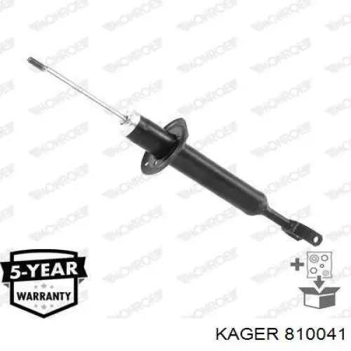 Amortiguador trasero Opel Astra 51, 52, F35, M35