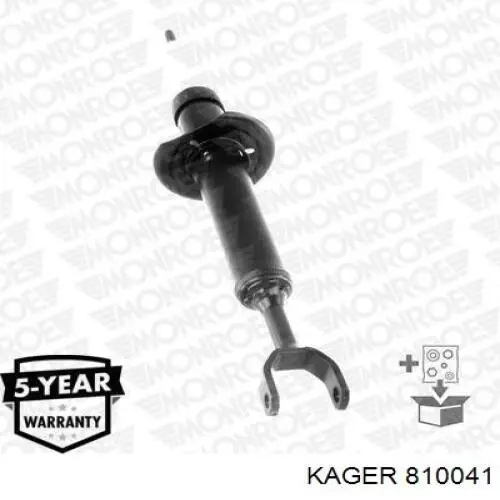 Amortiguador trasero Opel Astra 51, 52, F35, M35