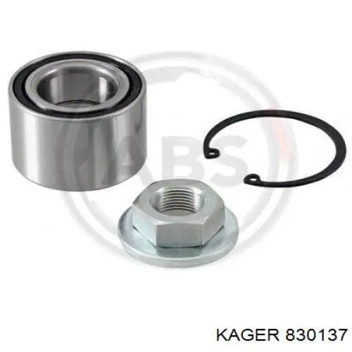 Cojinete de rueda trasero Ford Focus 1 DFW