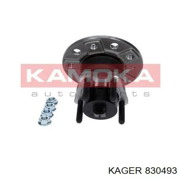 83-0493 Kager cubo de rueda trasero