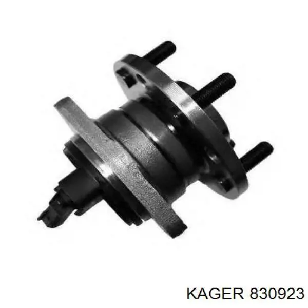 Cubo de rueda trasero Jaguar X-type CF1