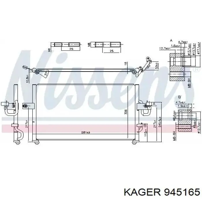 Comprar 300300 ACR Condensador de aire acondicionado