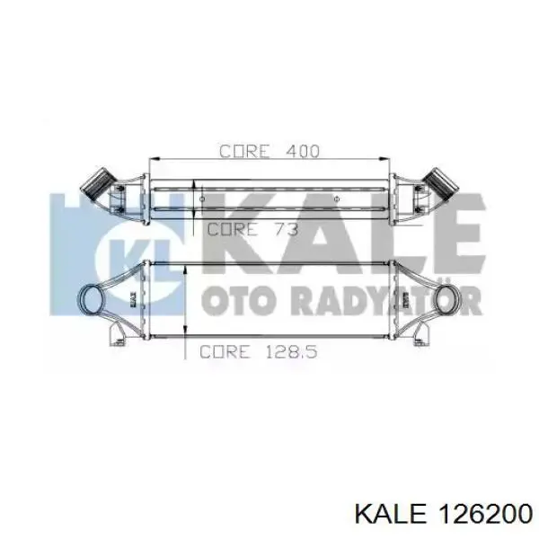 Comprar 126200 Kale Turbo intercooler