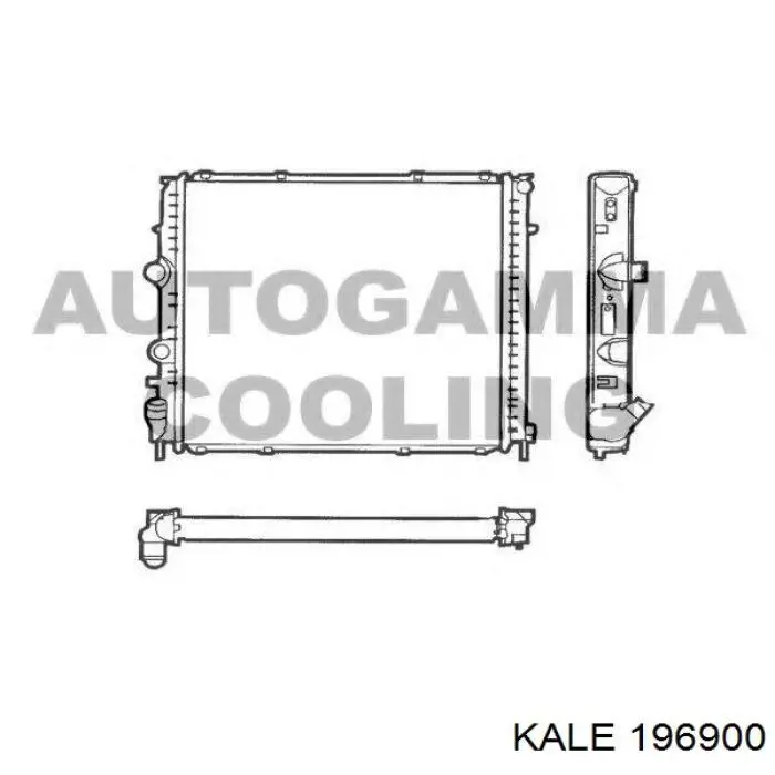 196900 Kale radiador