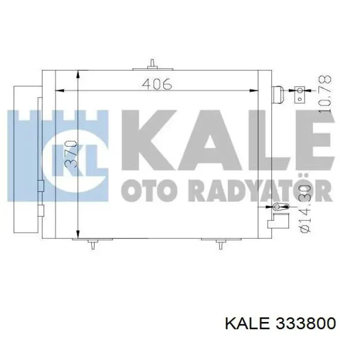 Comprar 180121N Dasis Radiador de auto