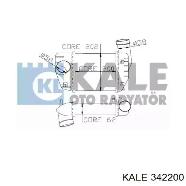 Comprar 342200 Kale Turbo intercooler