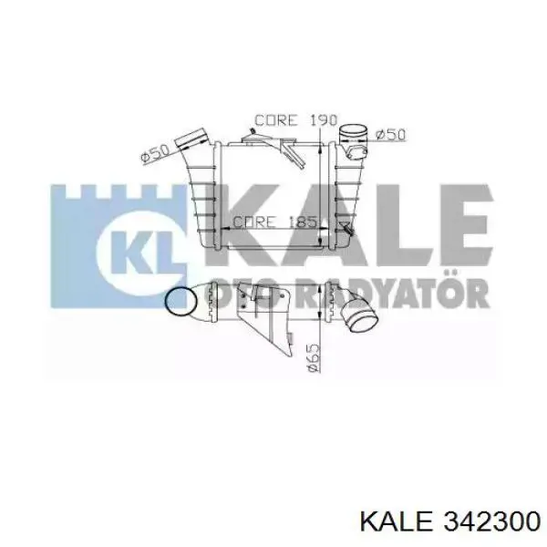 Comprar 342300 Kale Turbo intercooler