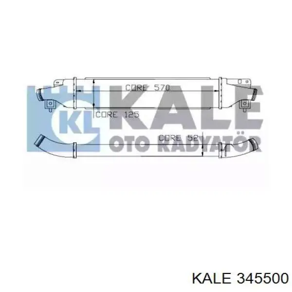 Comprar 345500 Kale Turbo intercooler