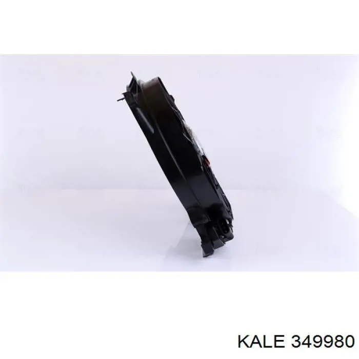 349980 Kale difusor de radiador, ventilador de refrigeración, condensador del aire acondicionado, completo con motor y rodete