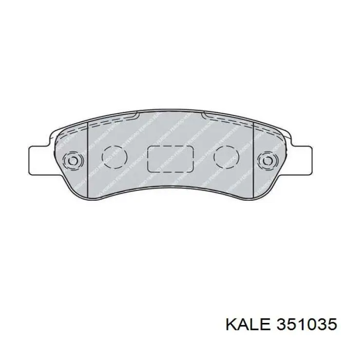 351035 Kale radiador refrigeración del motor