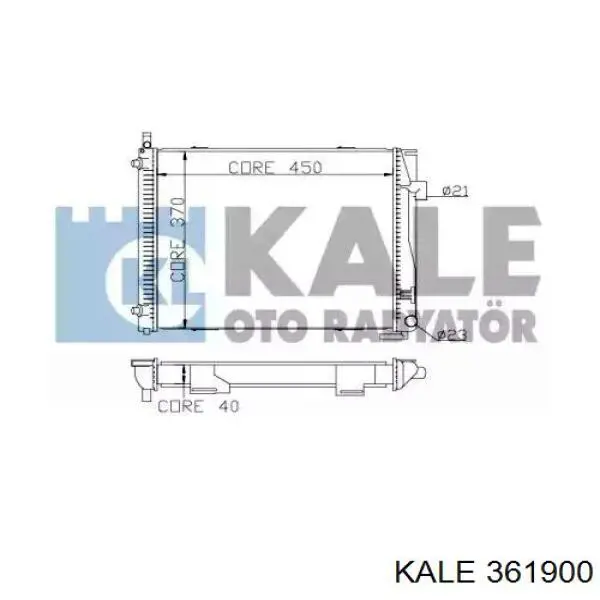 361900 Kale radiador
