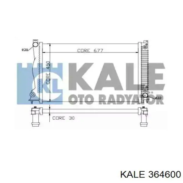 Comprar 364600 Kale Radiador de auto