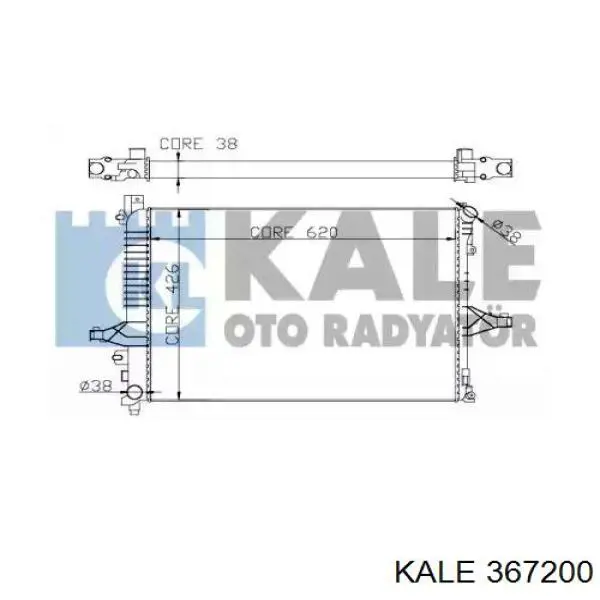 Água radiador Kale 367200 precio, desde 104,54 EUR