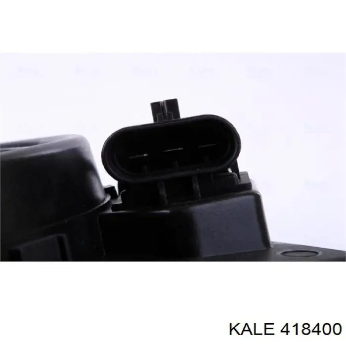 418400 Kale difusor de radiador, ventilador de refrigeración, condensador del aire acondicionado, completo con motor y rodete