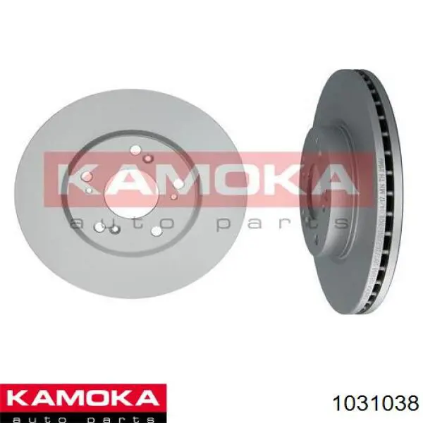 1031038 Kamoka freno de disco delantero