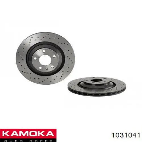 1031041 Kamoka disco de freno trasero