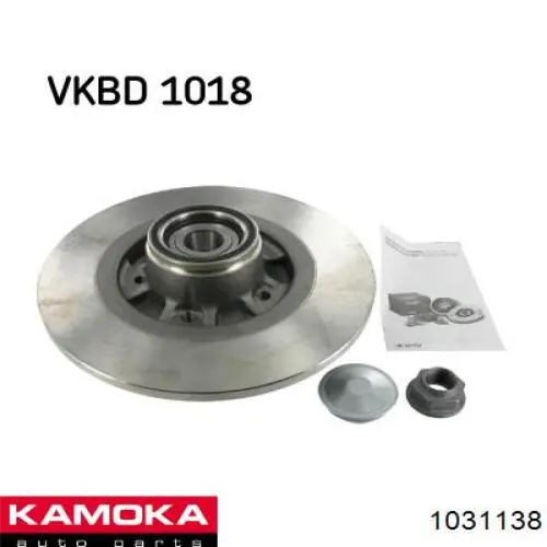 Comprar 1031138 Kamoka Disco de freno trasero