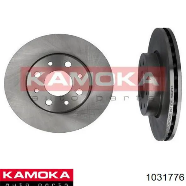 1031776 Kamoka freno de disco delantero