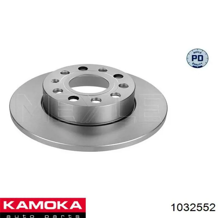 1032552 Kamoka disco de freno trasero