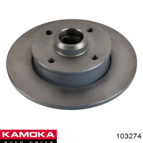 103274 Kamoka disco de freno trasero