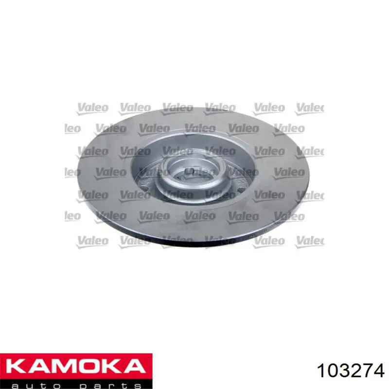 Disco de freno trasero Kamoka 103274 precio, desde 29,28 EUR