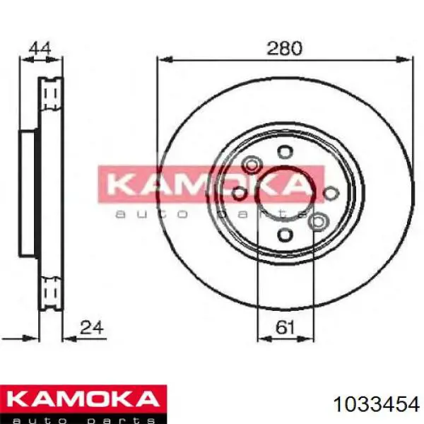 Comprar CD7727V Bremsi Freno de disco delantero