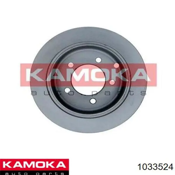 1033524 Kamoka disco de freno trasero