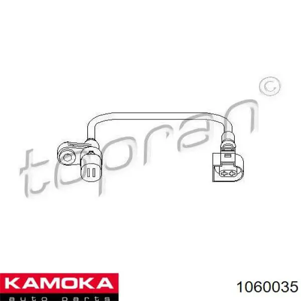 1060035 Kamoka sensor abs trasero