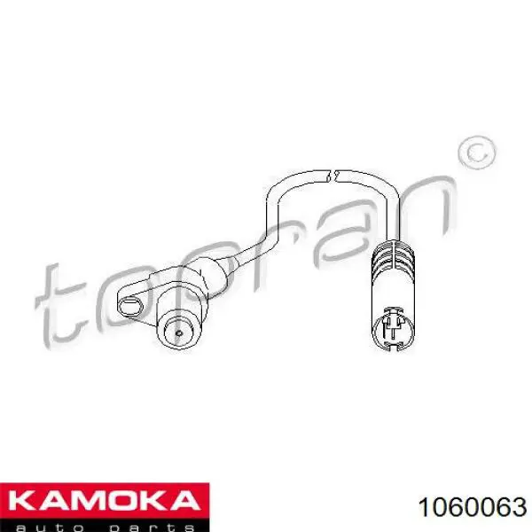 1060063 Kamoka sensor abs trasero