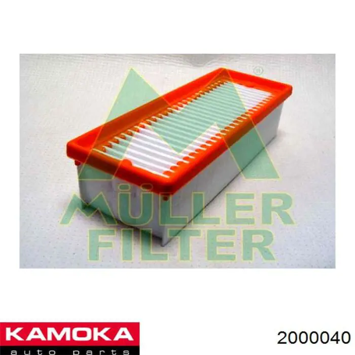 2000040 Kamoka amortiguador trasero