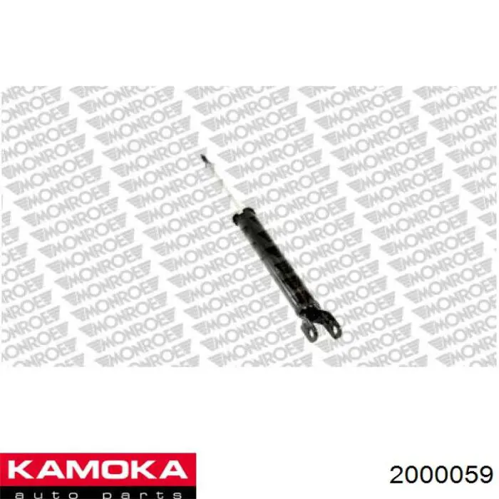 2000059 Kamoka amortiguador trasero