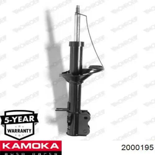 2000195 Kamoka amortiguador trasero izquierdo