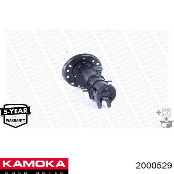 2000529 Kamoka amortiguador delantero izquierdo